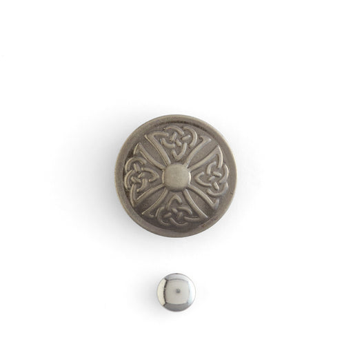 Celtic Stamped Steel Concho