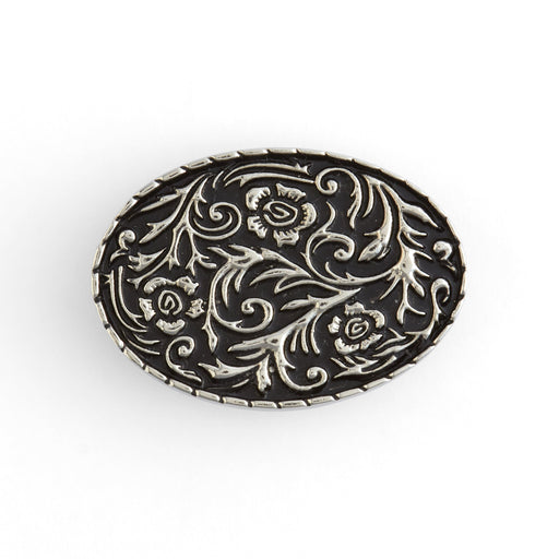 Oval Floral Concho - FINAL SALE