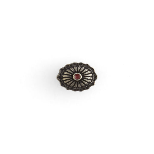 Red Flower Concho - FINAL SALE
