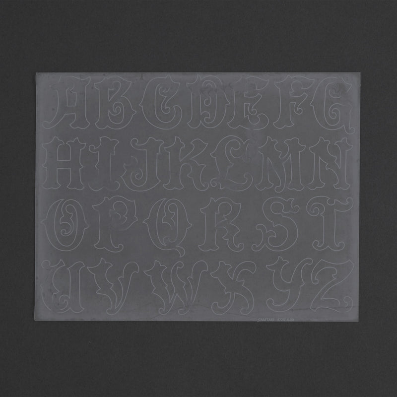 Alphabet Craftaid® 1-3/4" (4.4 cm)