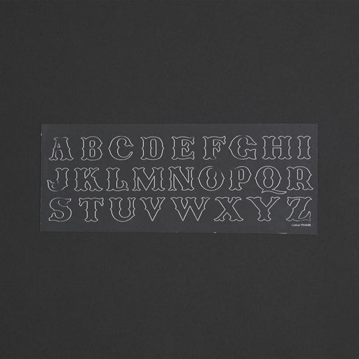 Alphabet Craftaid® 3/4" (1.9 cm)