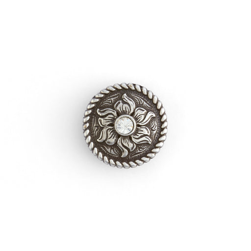 Crystal Flower Concho