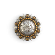 Roped Berry Round Conchos