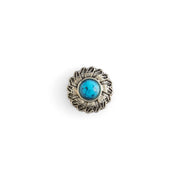 Turquoise Feather Concho