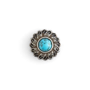 Turquoise Feather Concho