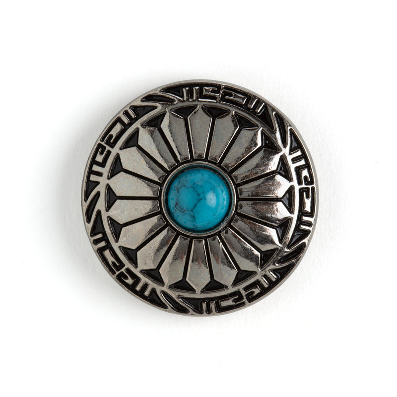 Round Flower Concho