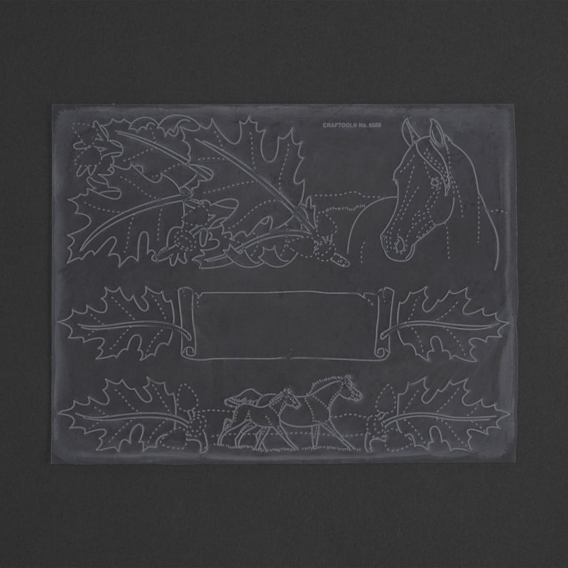 Leaves & Horse Belt & Billfold Craftaid®