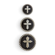 Epoxy Cross Conchos