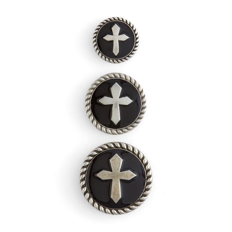 Epoxy Cross Conchos