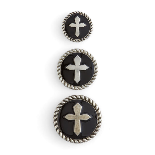 Epoxy Cross Conchos