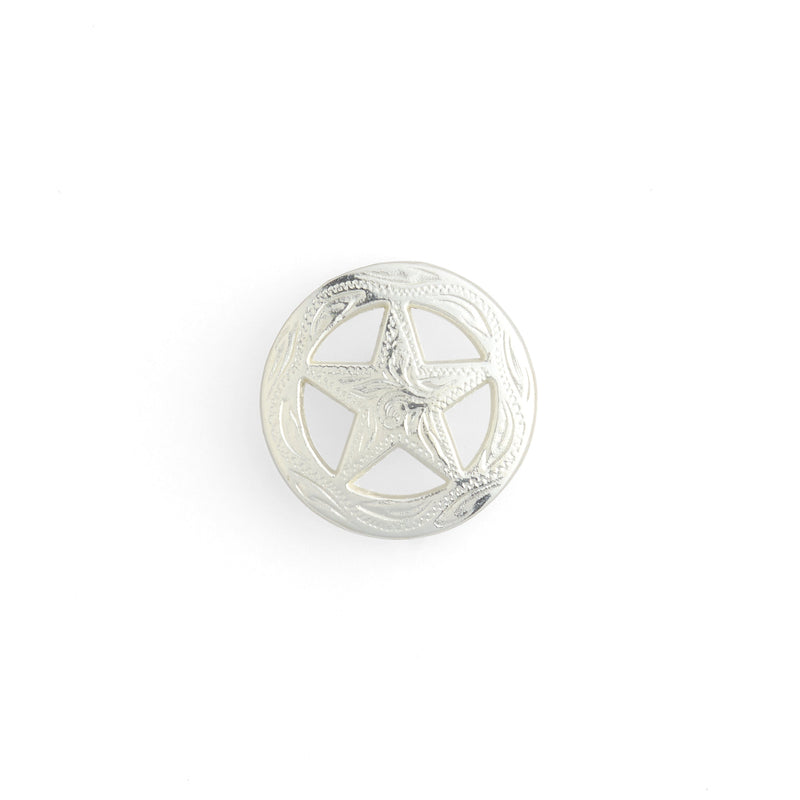 Engraved Ranger Star Concho