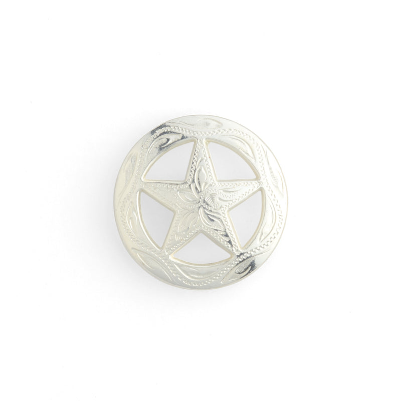 Engraved Ranger Star Concho