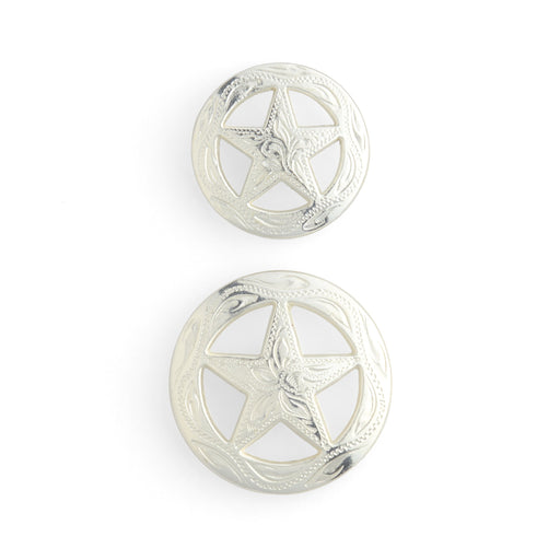 Engraved Ranger Star Concho