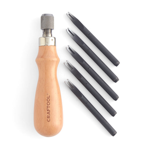 Craftool® Straight Edge Beveler 5-in-1 Set