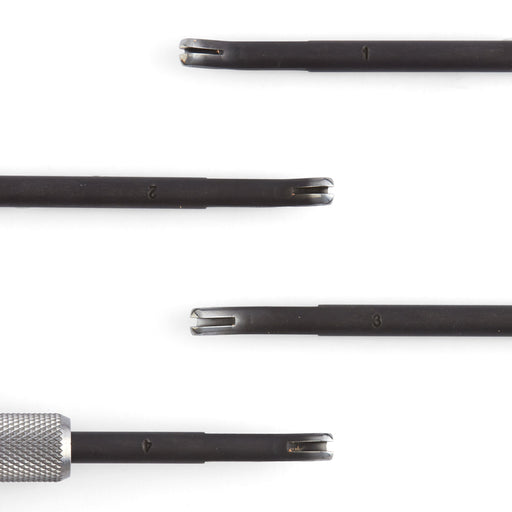 Craftool® Rounded Keen Edge Beveler 4-in-1 Set