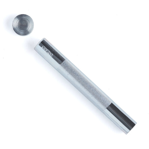 Wide Double Cap Rivet Setter with Anvil