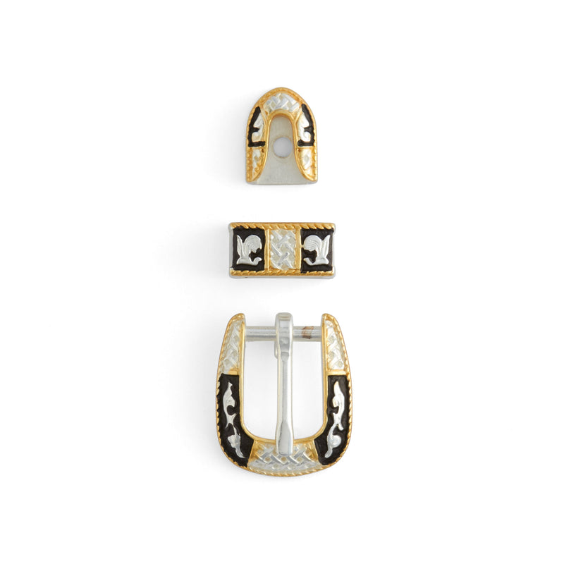 Lattice Hatband Buckle Set