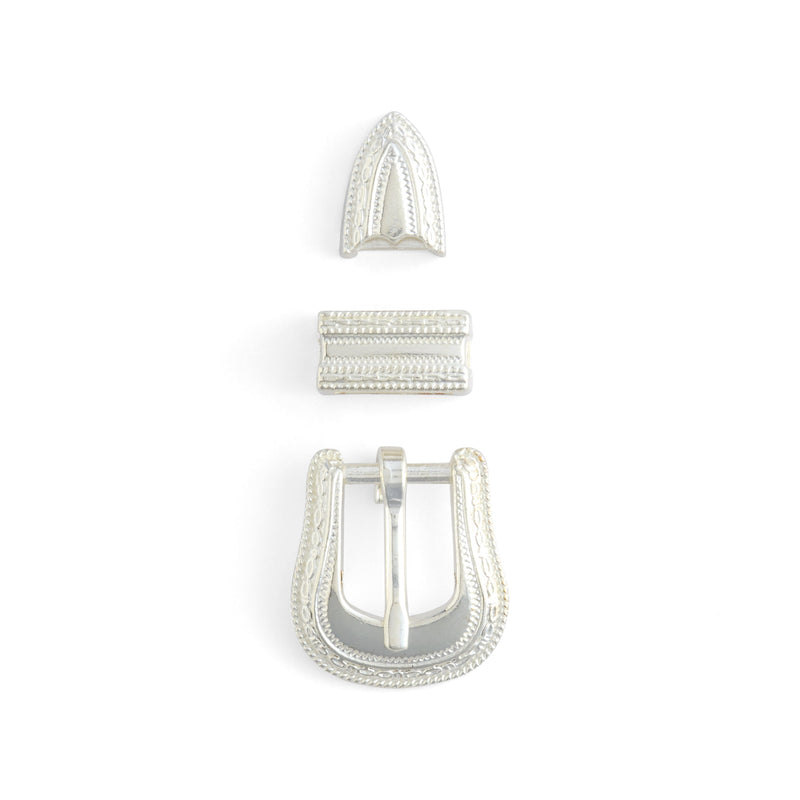 Chain Detail Hatband Buckle Set
