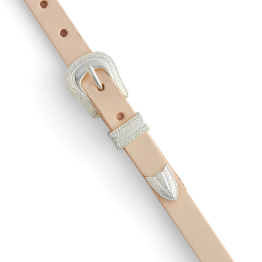 Chain Detail Decorative Hatband Buckle Set