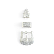 Scroll Decorative Hatband Buckle Set