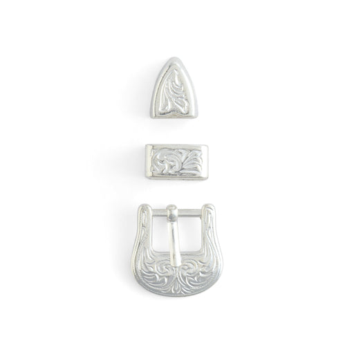 Scroll Decorative Hatband Buckle Set