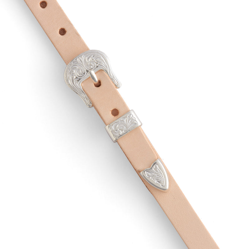Scroll Hatband Buckle Set