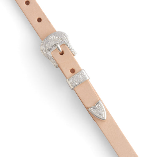 Scroll Decorative Hatband Buckle Set