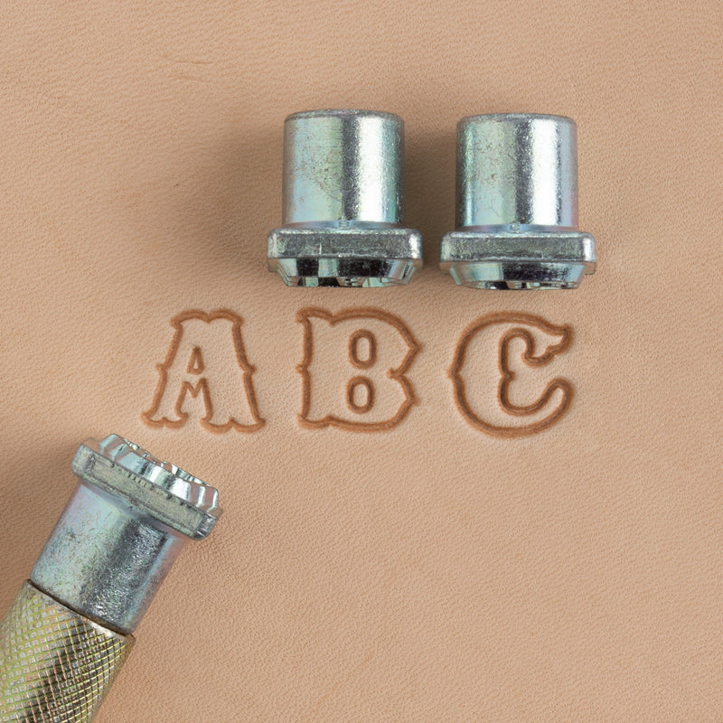 Craftool® Sheridan Alphabet Stamp Set