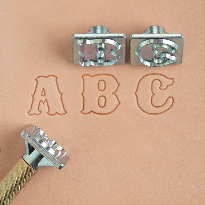 Craftool® Sheridan Alphabet Stamp Set