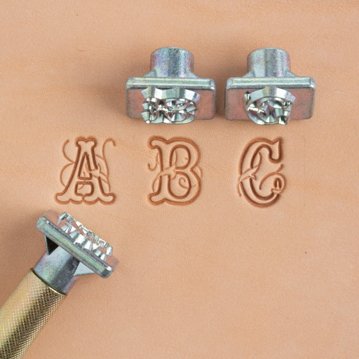 Craftool® Sheridan Flourish Alphabet Stamp Set