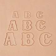 Craftool® Sheridan Alphabet Stamp Set