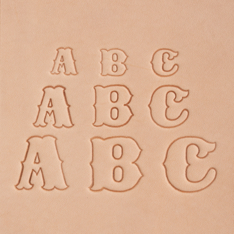 Craftool® Sheridan Alphabet Stamp Set