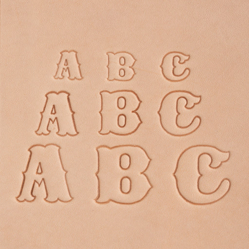 Craftool® Sheridan Alphabet Stamp Set