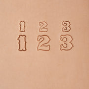 Craftool® Sheridan Number Stamp Set