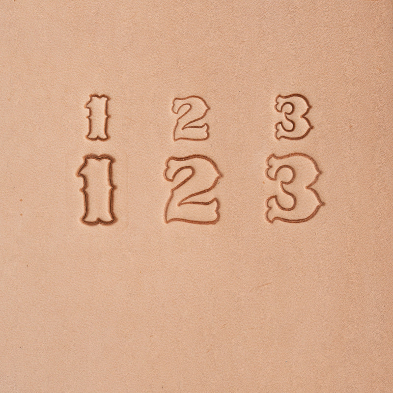 Craftool® Sheridan Number Stamp Set