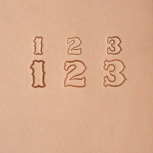Craftool® Sheridan Number Stamp Set