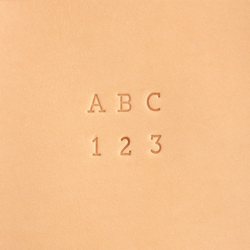 Craftool® Typewriter Alphabet & Number Stamp Set