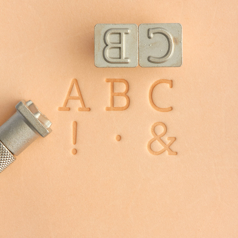 Ensemble de tampons alphabet et chiffres pour machine à écrire Craftool®