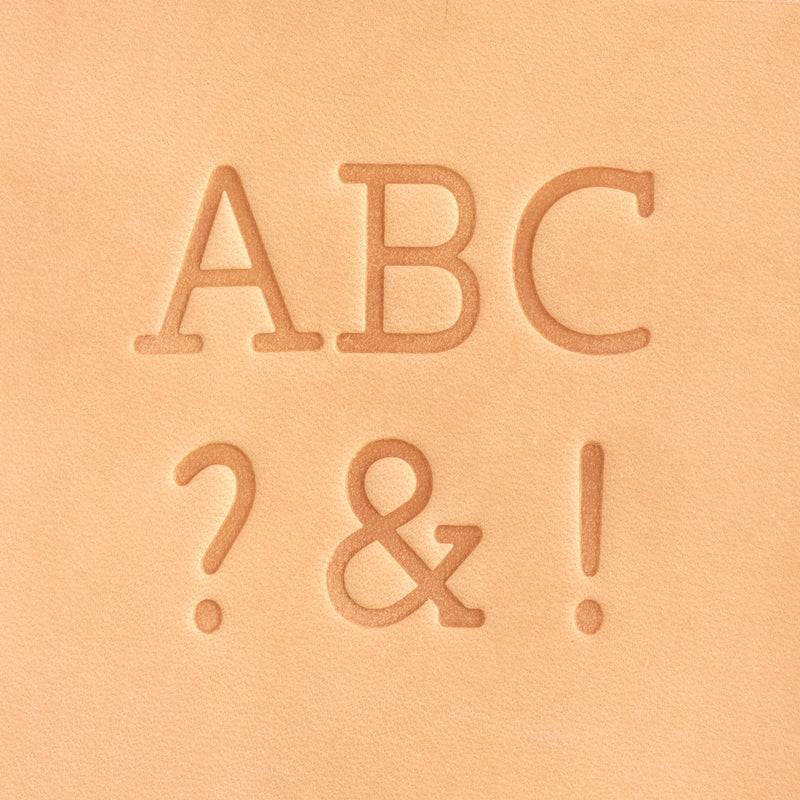 Ensemble de tampons alphabet et chiffres pour machine à écrire Craftool®