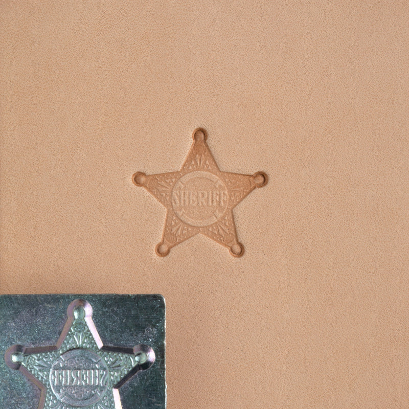 Craftool® Stamp Head Sheriff Badge - FINAL SALE