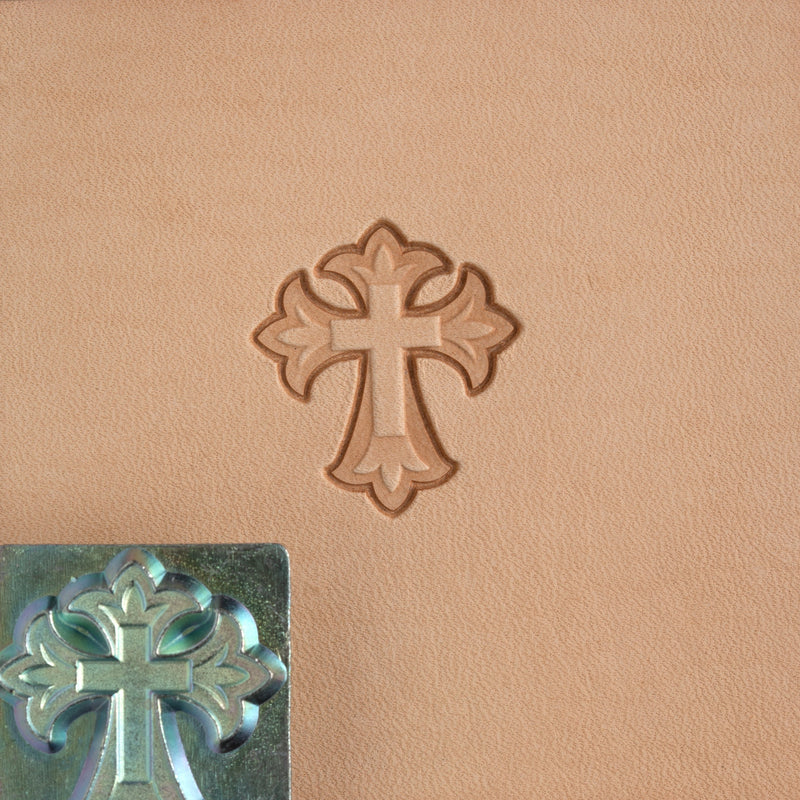 Craftool® Stamp Head Fleur Cross