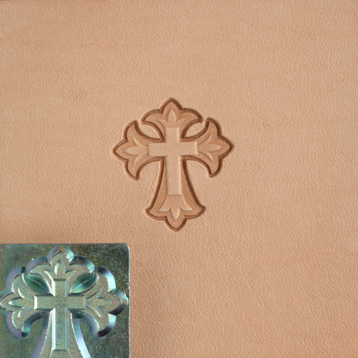 Craftool® Stamp Head Fleur Cross
