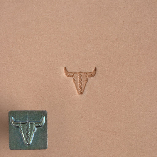 Craftool® Small Stamp Head Cow Skull