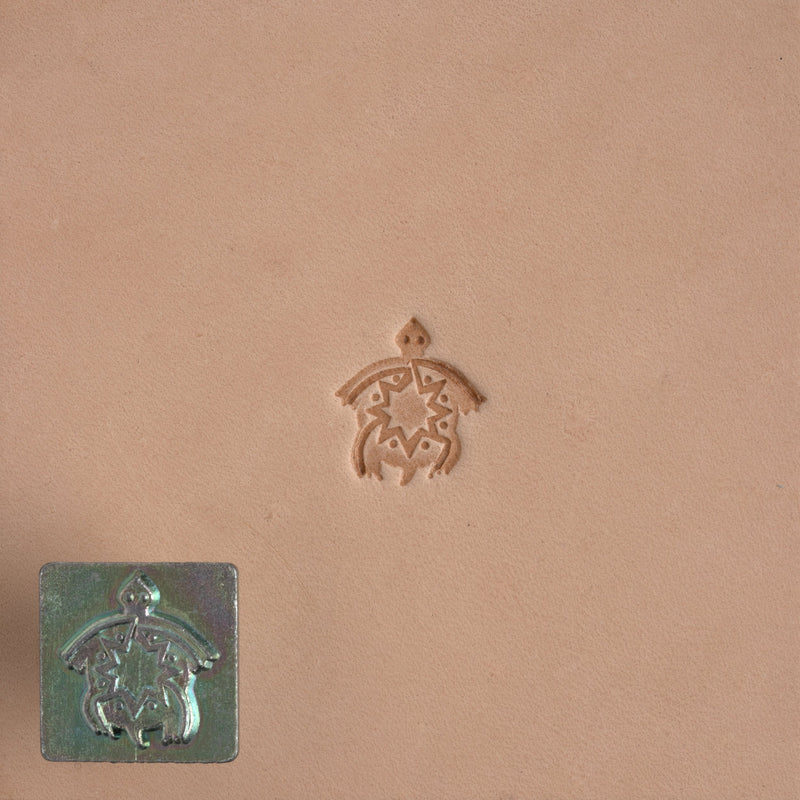 Craftool® Small Stamp Head Southwest Turtle - FINAL SALE