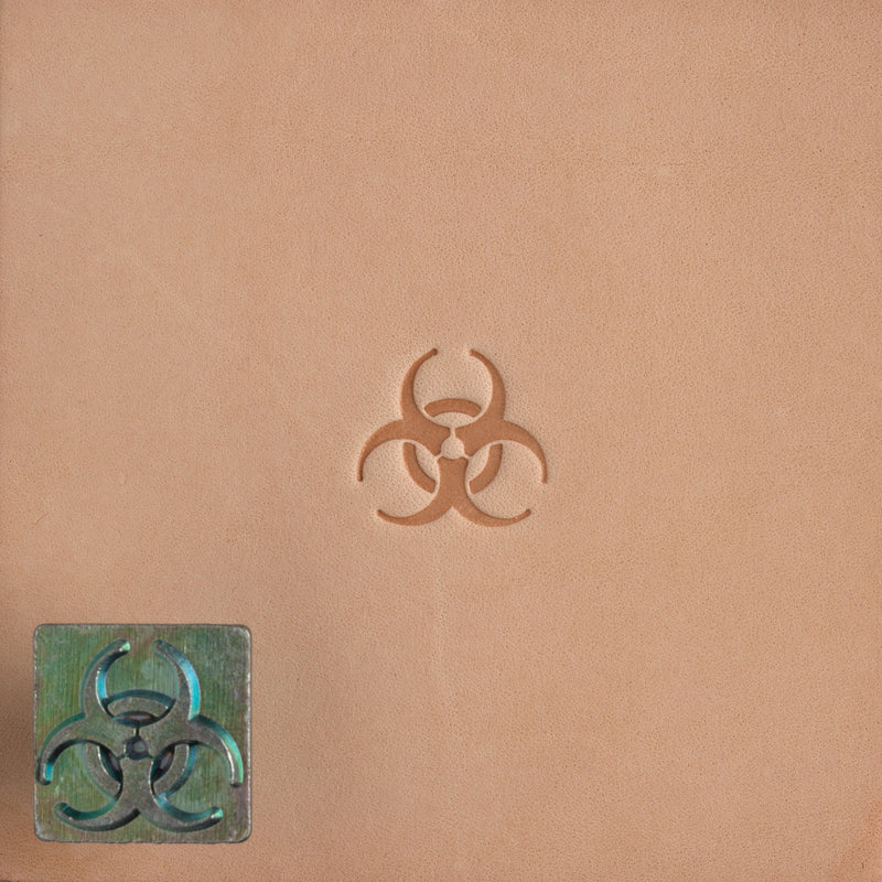 Craftool® Stamp Head Biohazard Small - FINAL SALE