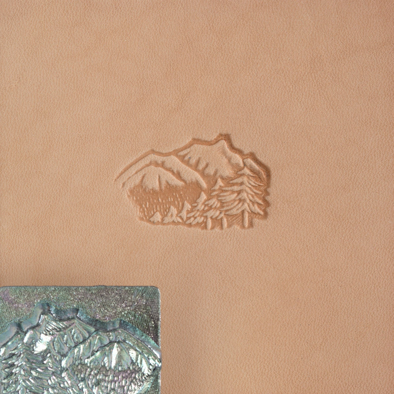 Craftool® Stamp Head Mountains & Trees
