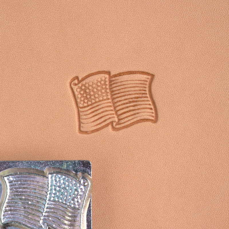 Craftool® Stamp Head Waving American Flag