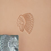 Craftool® Large Stamp Head Indigenous Chief