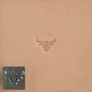 Craftool® Stamp Head Bull Head Small - FINAL SALE