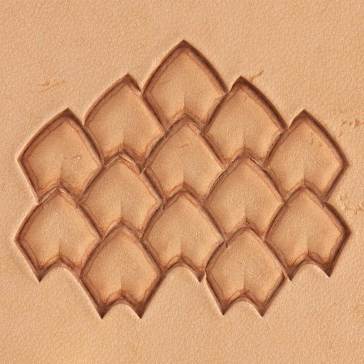 Dragon Scale Brass Stamp